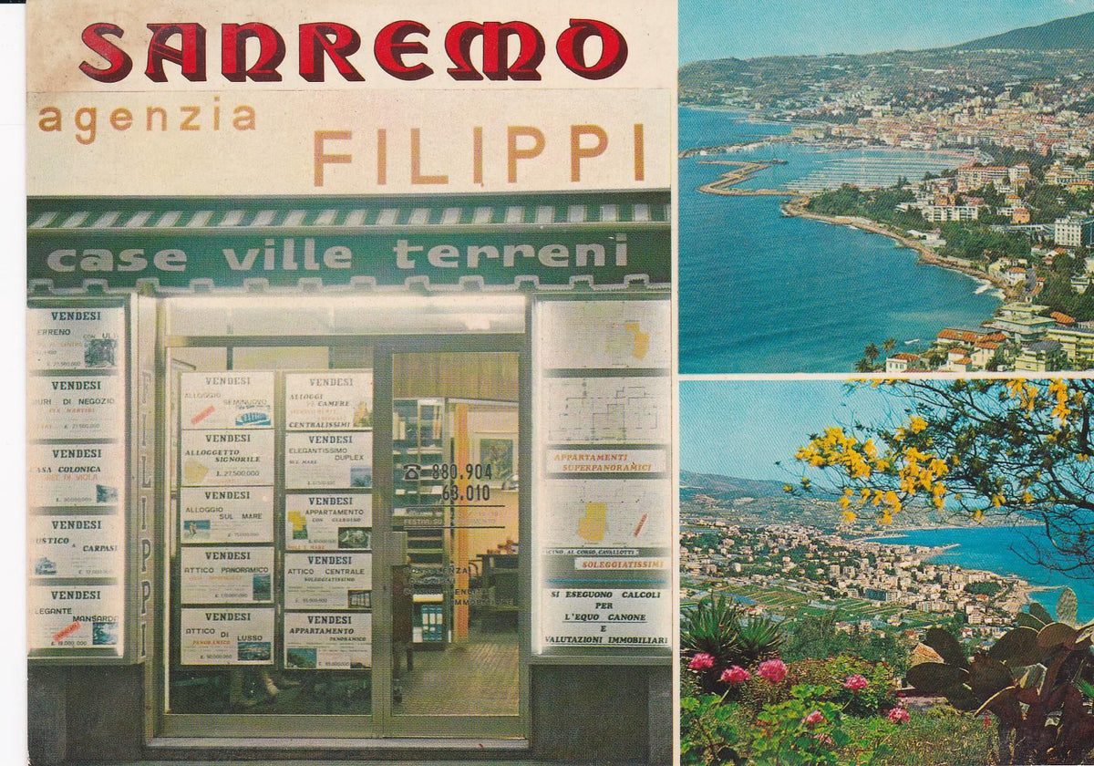POSTAL B8604: SAN REMO: AGENCIA FILIPPI