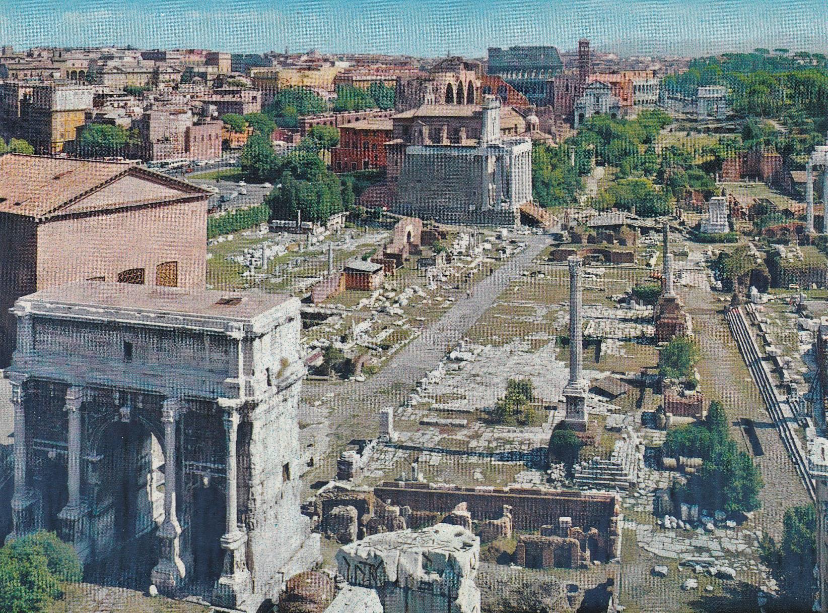 POSTAL B8606: ROMA: FORO ROMANO