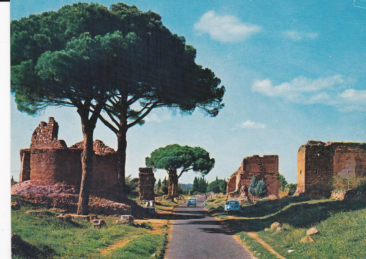 POSTAL B8608: ROMA: VIA APPIA ANTIGUA