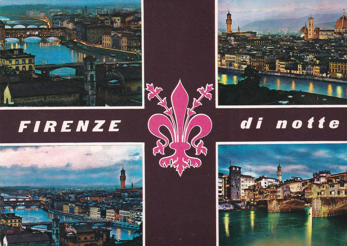 POSTAL B8609: FIRENZE: PANORAMA
