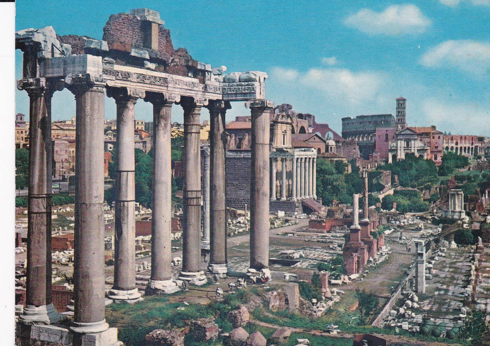 POSTAL B8610: ROMA: FORO ROMANO