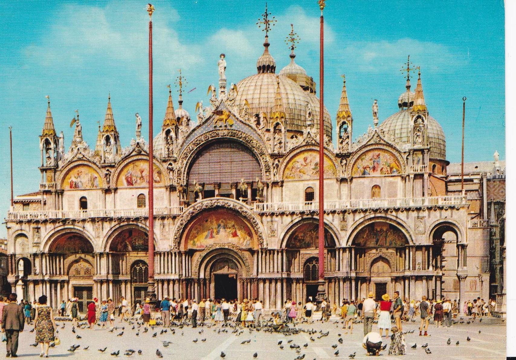 POSTAL B8612: VENECIA: BASILICA DE SAN MARCO