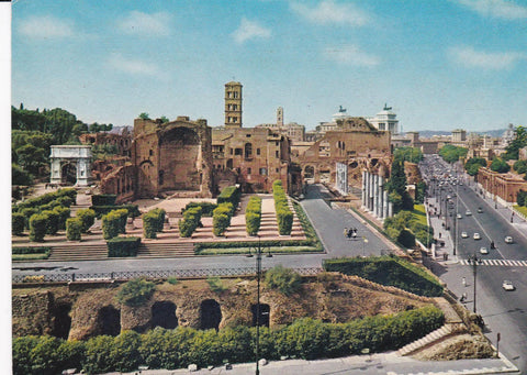 POSTAL B8613: ROMA: VIA DEI FORI IMPERIALI