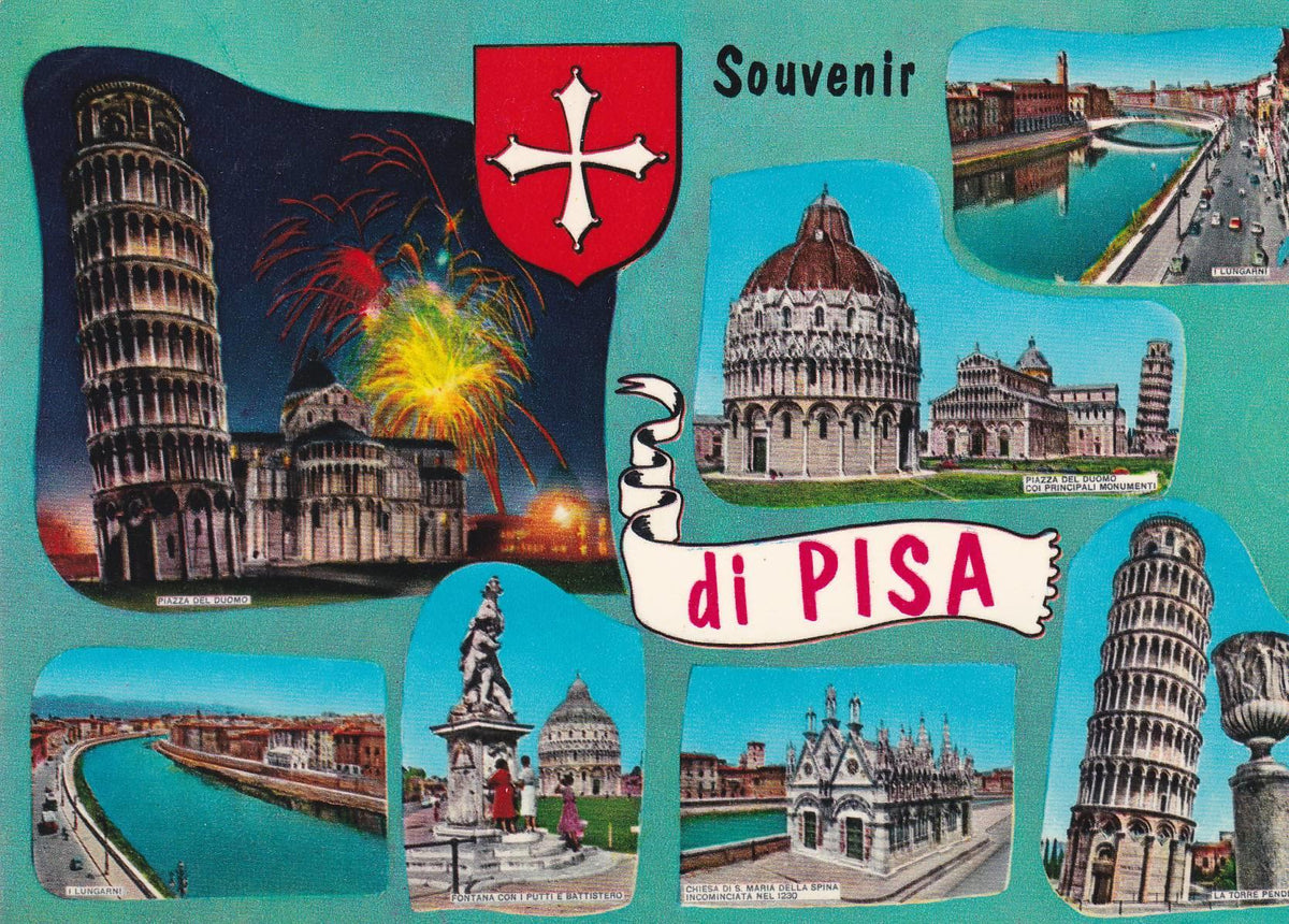 POSTAL B8618: PISA: DIVERSOS ASPECTOS
