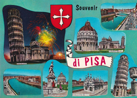POSTAL B8618: PISA: DIVERSOS ASPECTOS