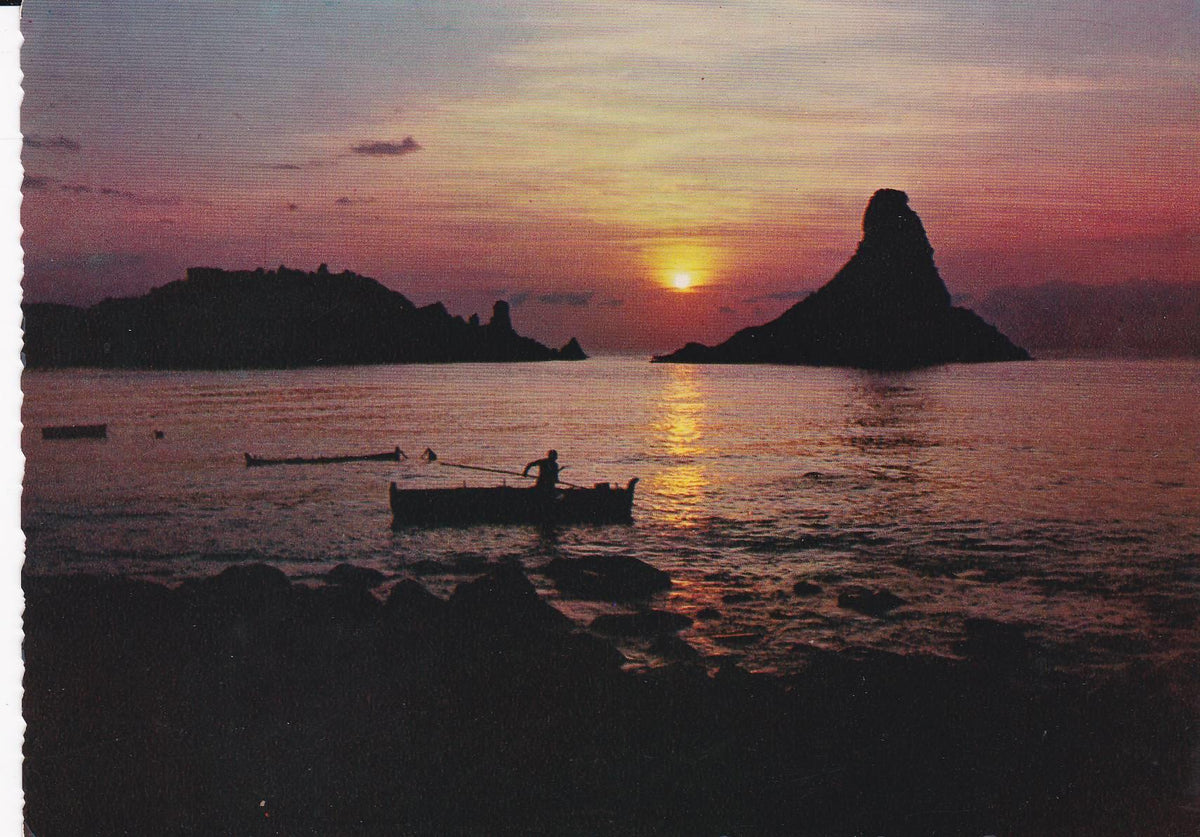 POSTAL B8620: ITALIA: PUESTA DE SOL
