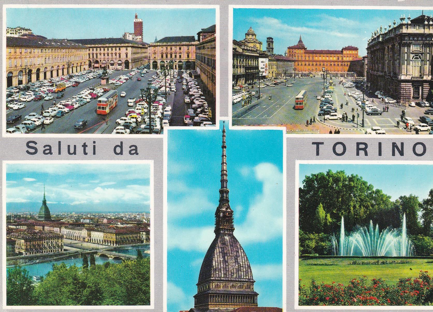 POSTAL B8623: TORINO: PLAZA DE S. CARLO