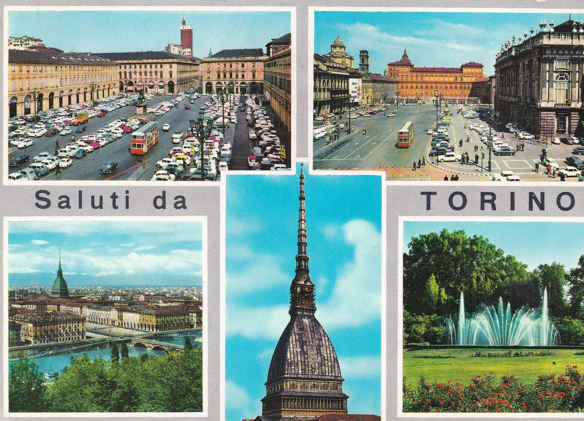 POSTAL B8623: TORINO: PLAZA DE S. CARLO