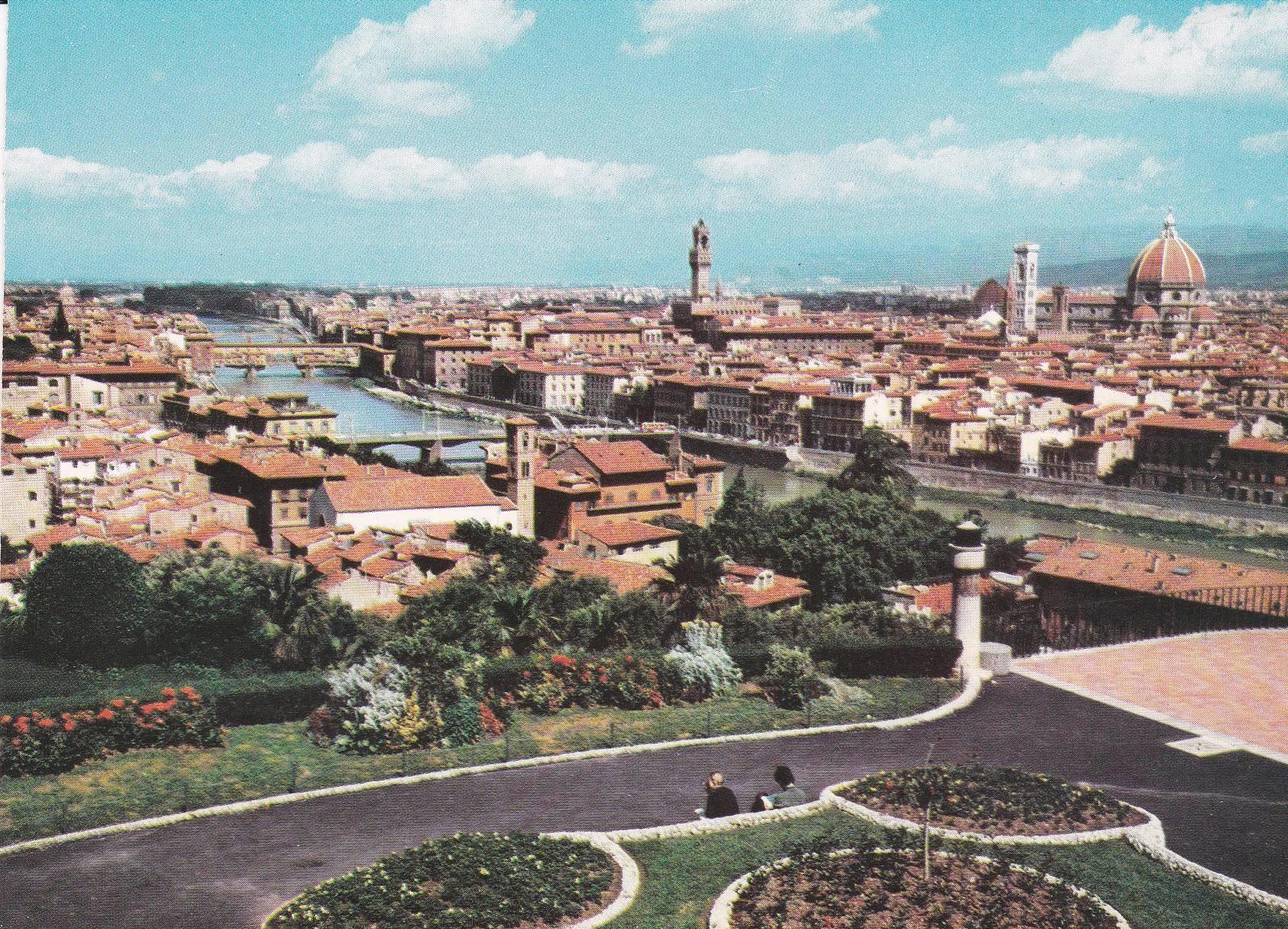 POSTAL B8628: FIRENZE: PANORAMA