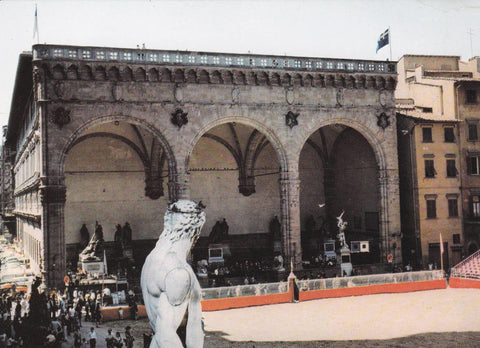 POSTAL B8629: FIRENZE: LOGGIA DELLA SIGNORIA