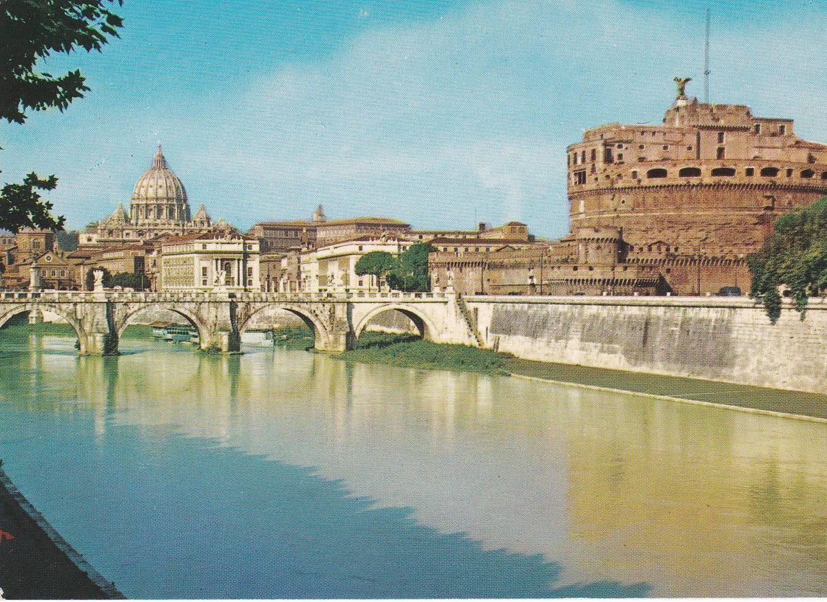 POSTAL B8632: ROMA: CASTILLO DE S. ANGELO