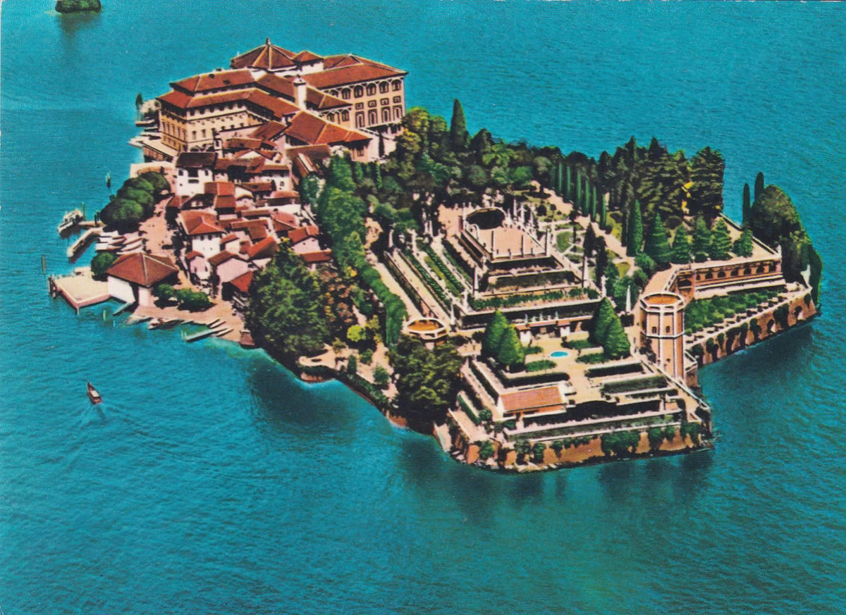 POSTAL B8635: ISLA BELLA: LAGO MAGGIORE