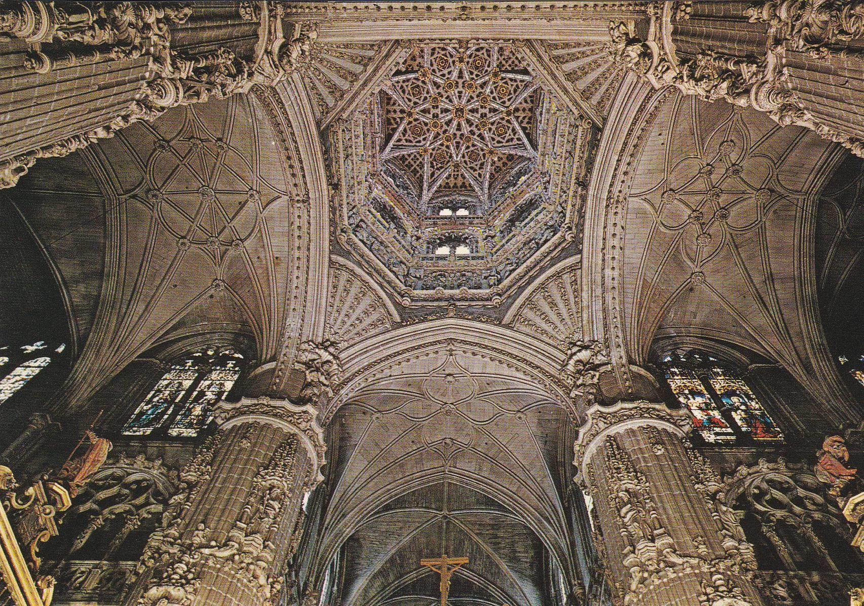 POSTAL B8648: BURGOS: CRUCERO JUAN DE VALLEJO