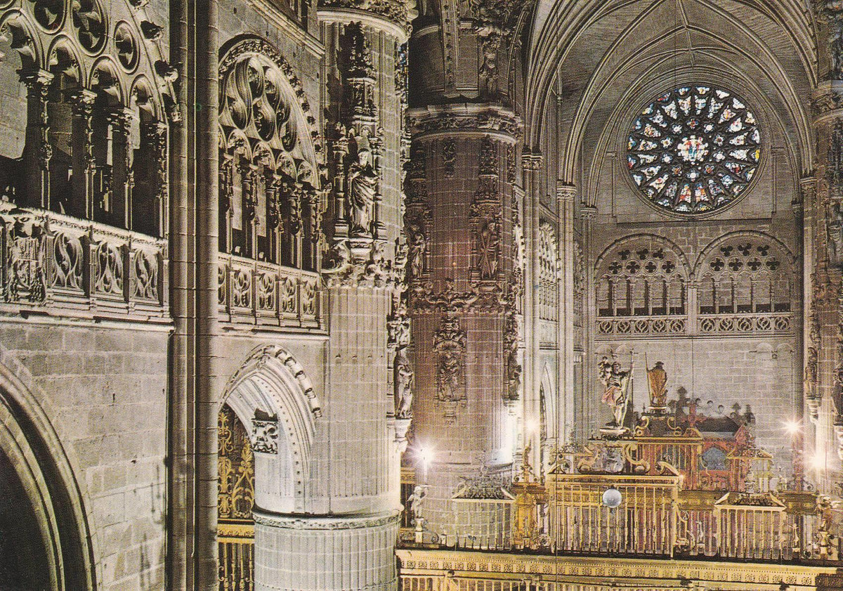 POSTAL B8650: BURGOS: TRIFORIOS