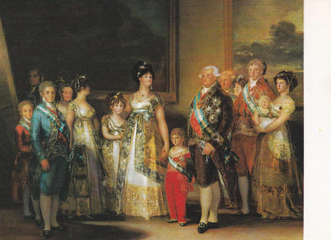 POSTAL B8651: GOYA: LA FAMILIA DE CARLOS IV