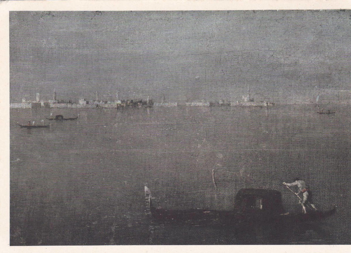 POSTAL B8663: FRANCESCO GUARDI: LAGUNA GRIGIA