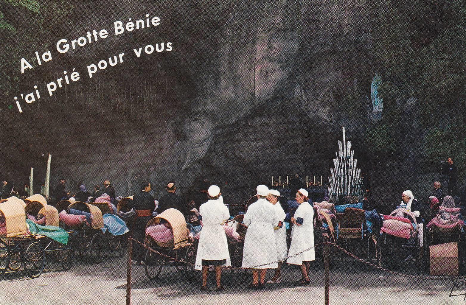 POSTAL B8667: LOURDES: GRUTA MILAGROSA