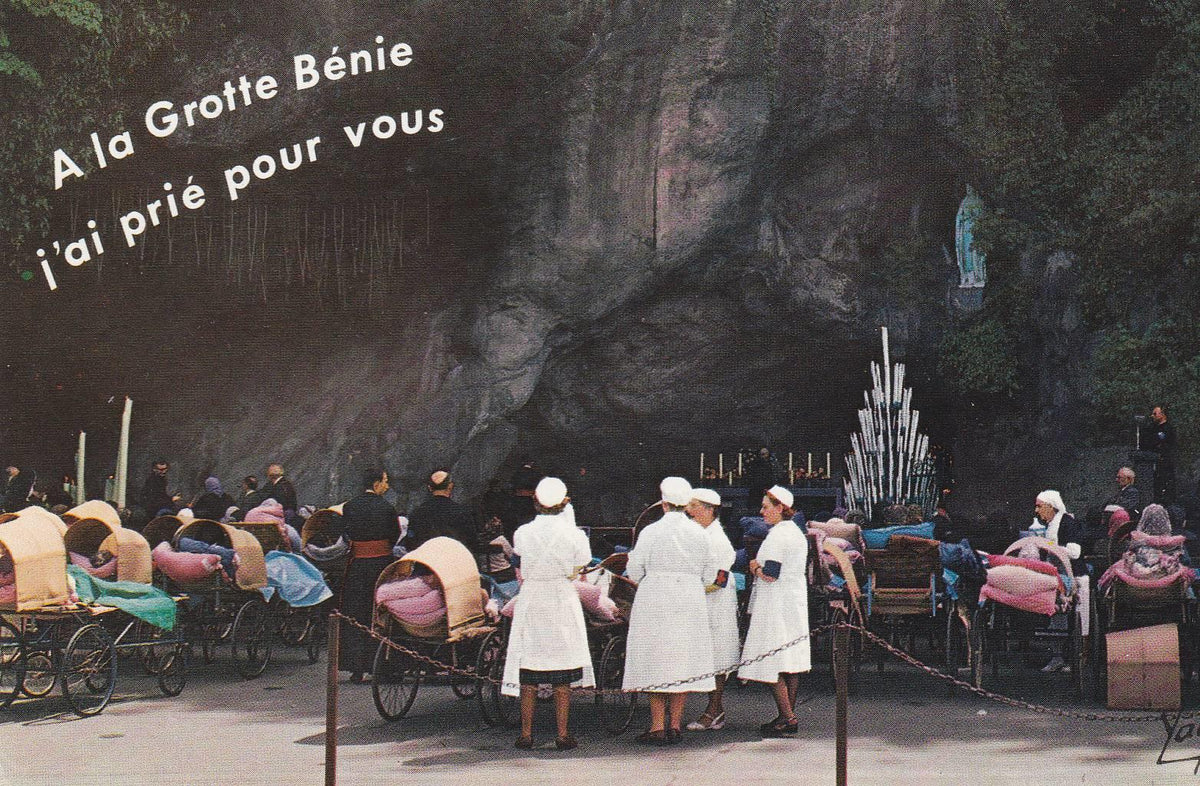 POSTAL B8667: LOURDES: GRUTA MILAGROSA