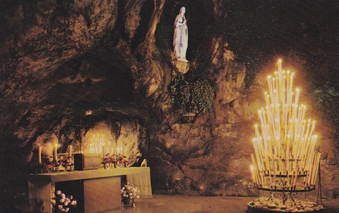 POSTAL B8668: LOURDES: GRUTA MILAGROSA