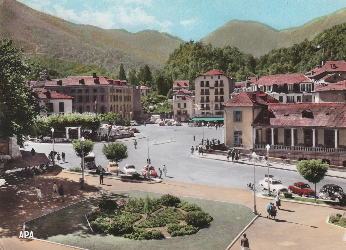 POSTAL B8669: THERMES: PLAZA DE BREILH