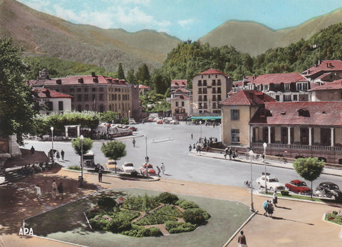 POSTAL B8669: THERMES: PLAZA DE BREILH