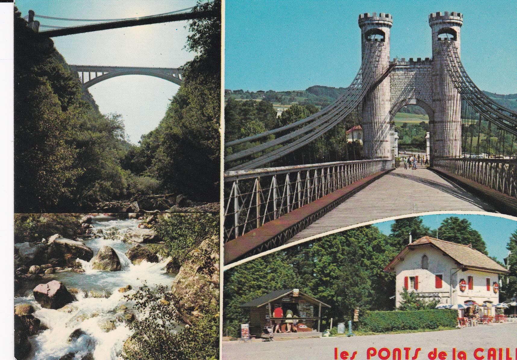 POSTAL B8673: FRANCIA: LES PONTS DE LA CAILLE