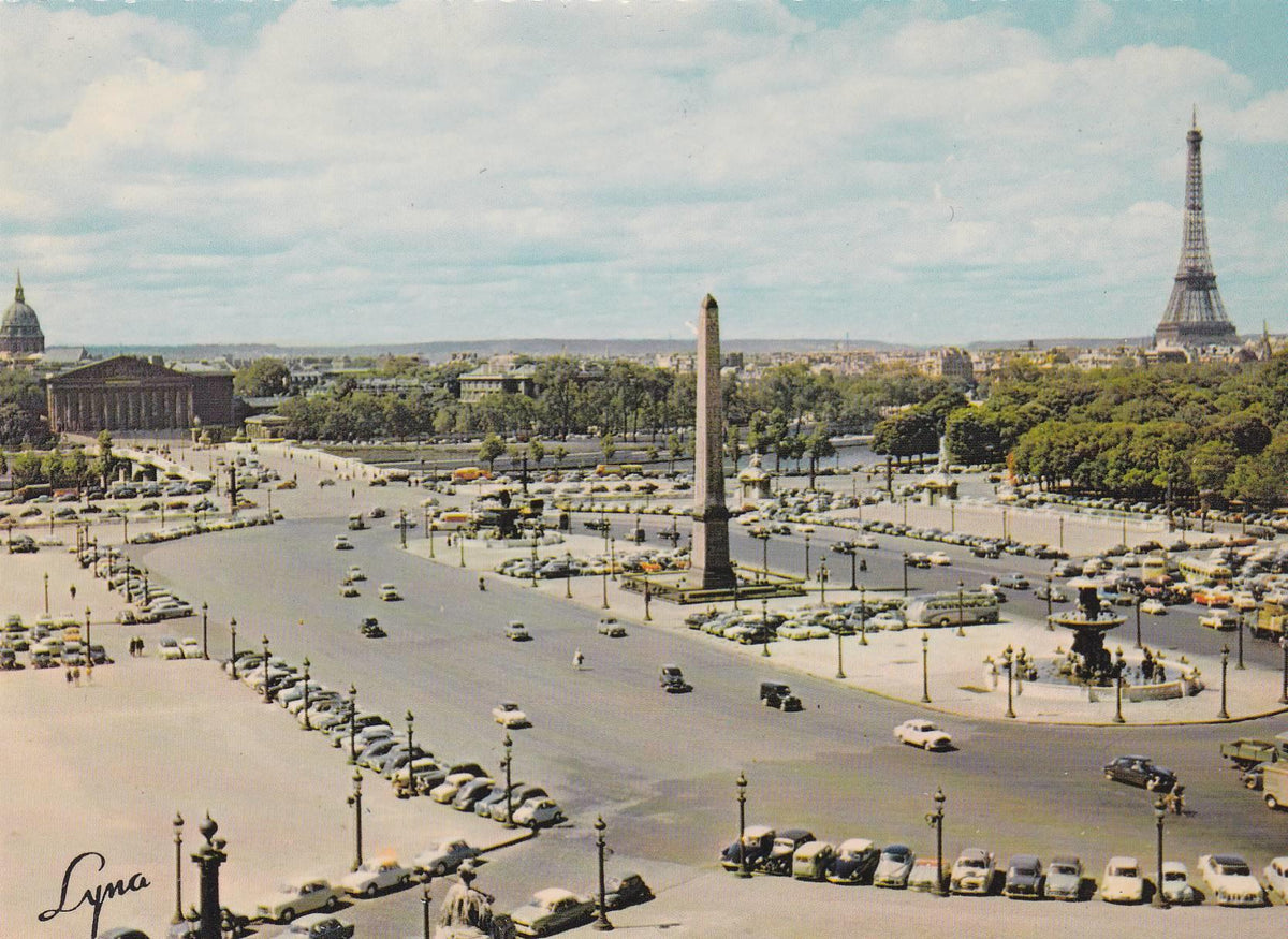 POSTAL B8674: PARIS: PLAZA DE LA CONCORDIA