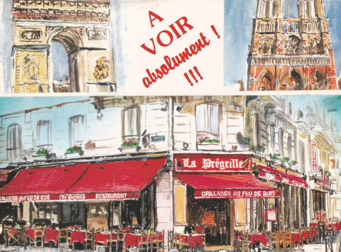 POSTAL B8676: RESTAURANTE: LA PREGRILLE