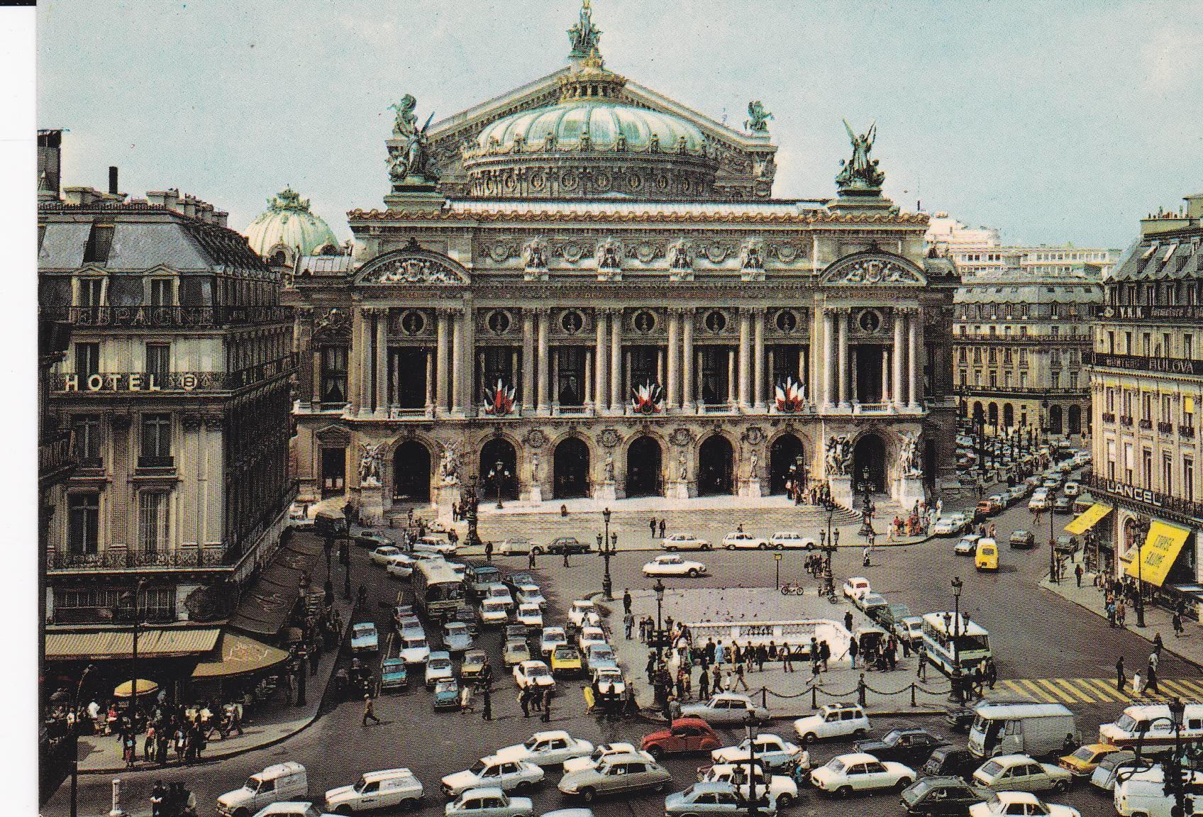 POSTAL B8683: PARIS: LA OPERA