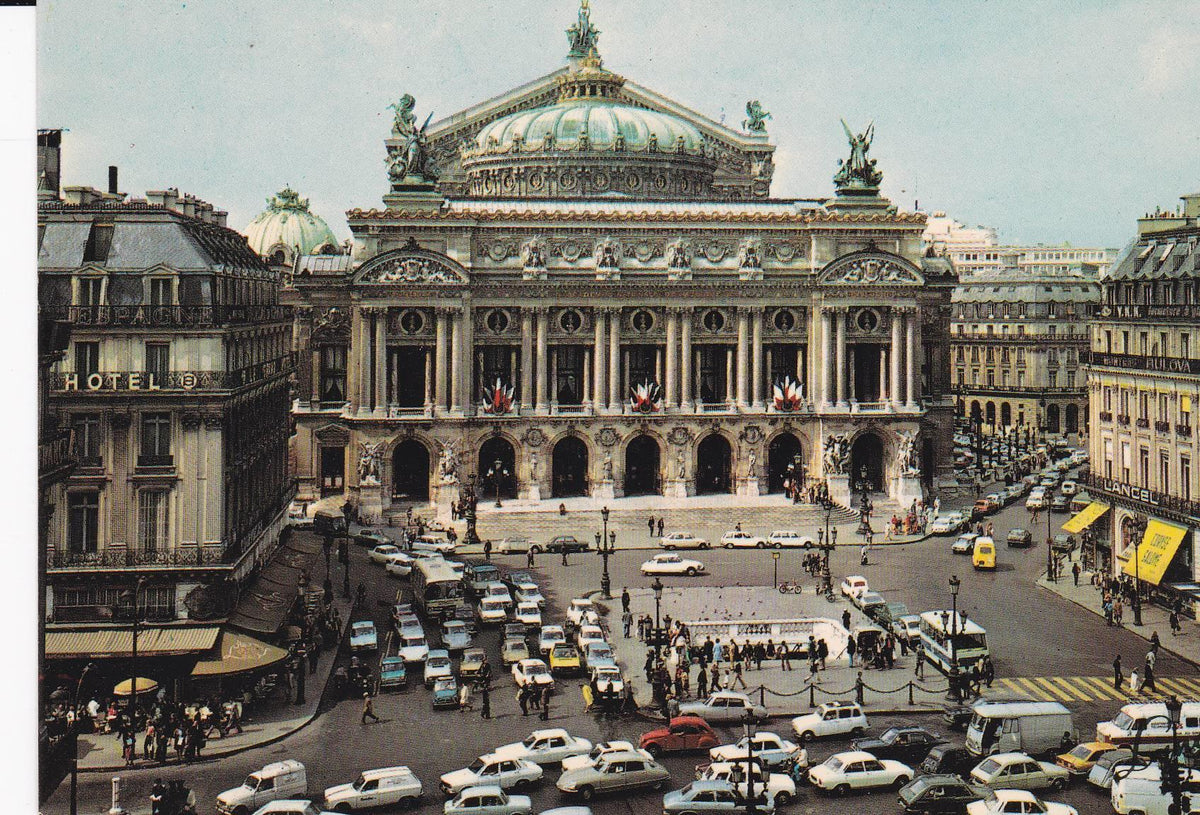 POSTAL B8683: PARIS: LA OPERA