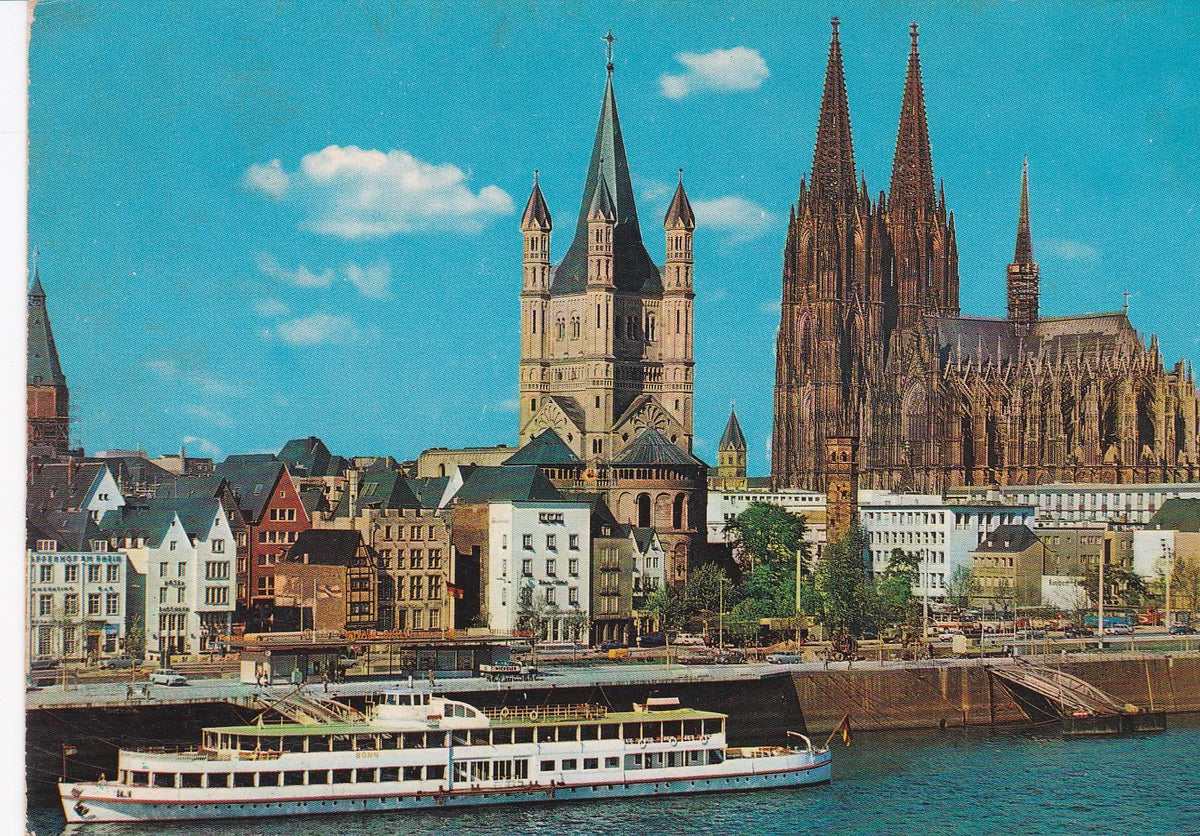 POSTAL B8692: ALEMANIA: COLOGNE ON THE RHINE
