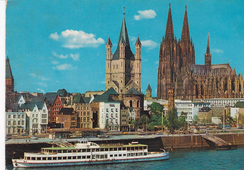POSTAL B8692: ALEMANIA: COLOGNE ON THE RHINE