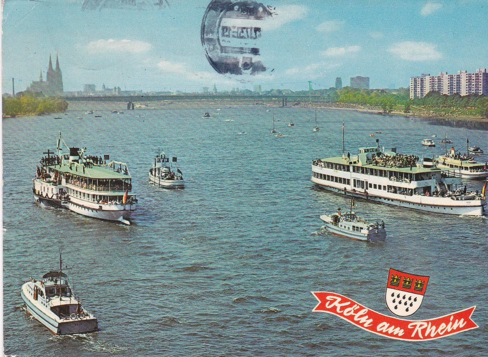 POSTAL B8694: KOLN: ALTER MARKT UND DOM