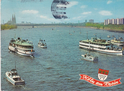 POSTAL B8694: KOLN: ALTER MARKT UND DOM