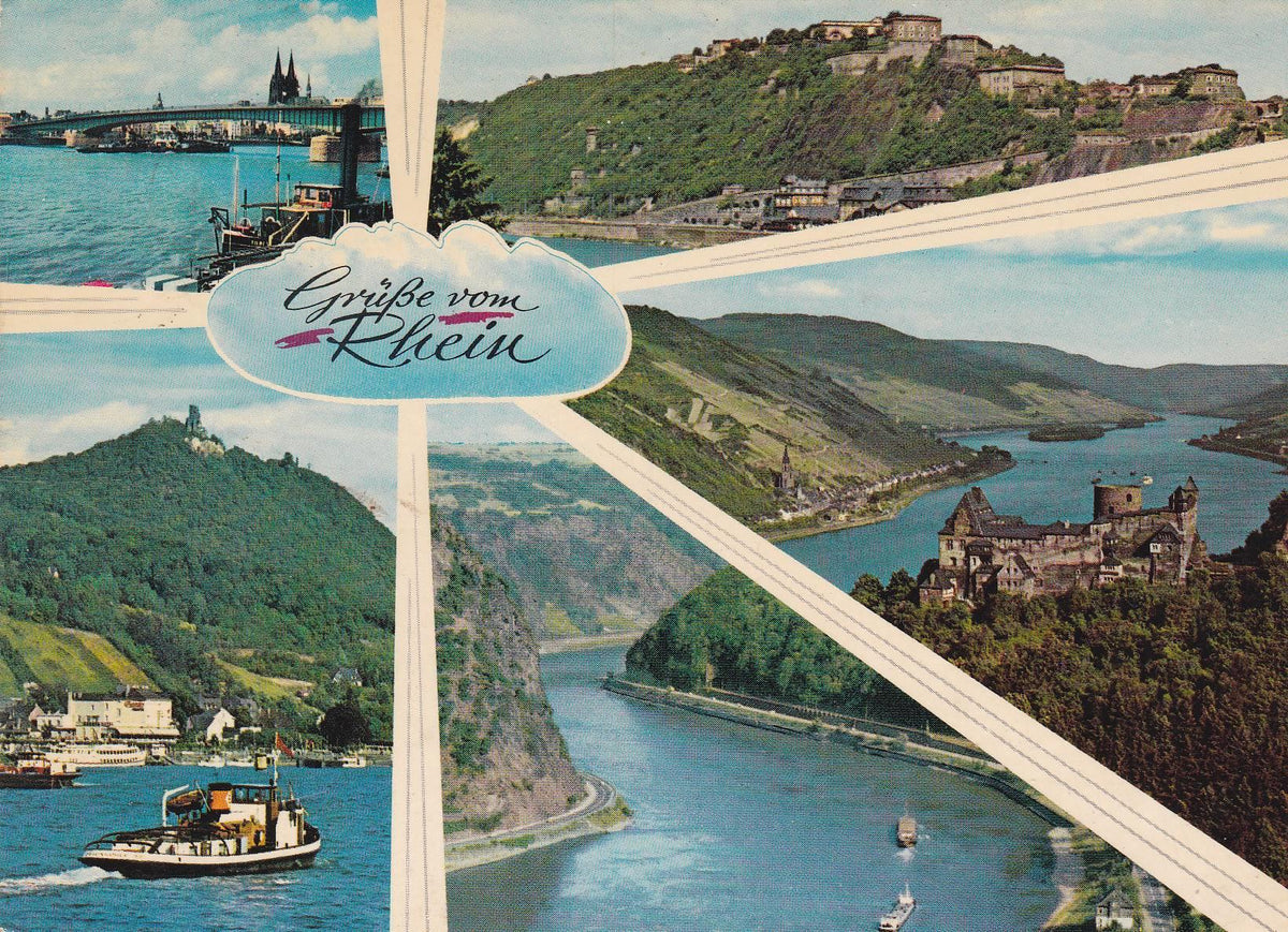 POSTAL B8698: KOLN: ALTER MARKT UND DOM