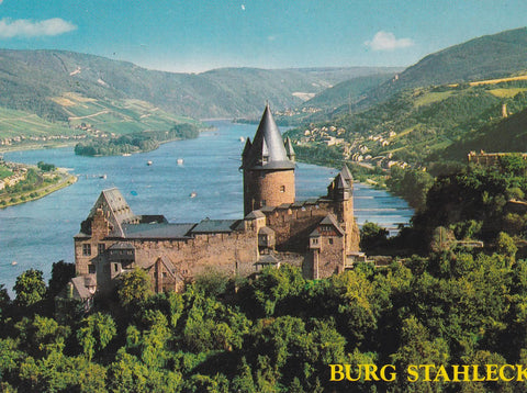 POSTAL B8699: BACHARACH AM RHEIN: BURG