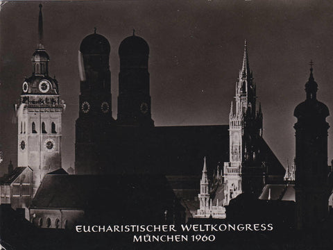 POSTAL B8706: MUNIC: EUCARISTIA WELTKONGRESS