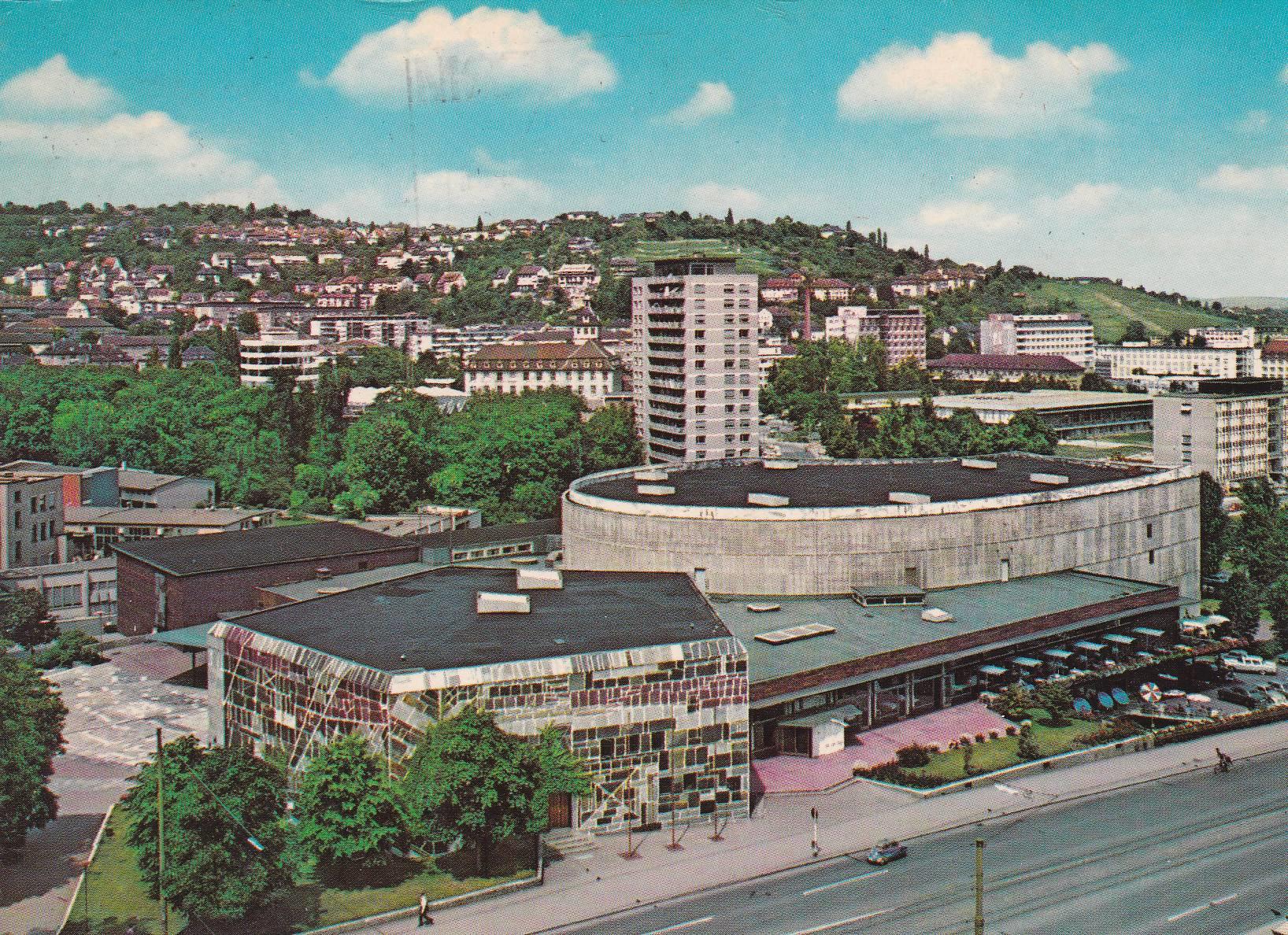 POSTAL B8710: STUTTGART: KONZERTHAUS