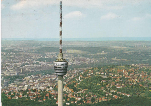 POSTAL B8711: STUTTGART: FERNSEHTURN