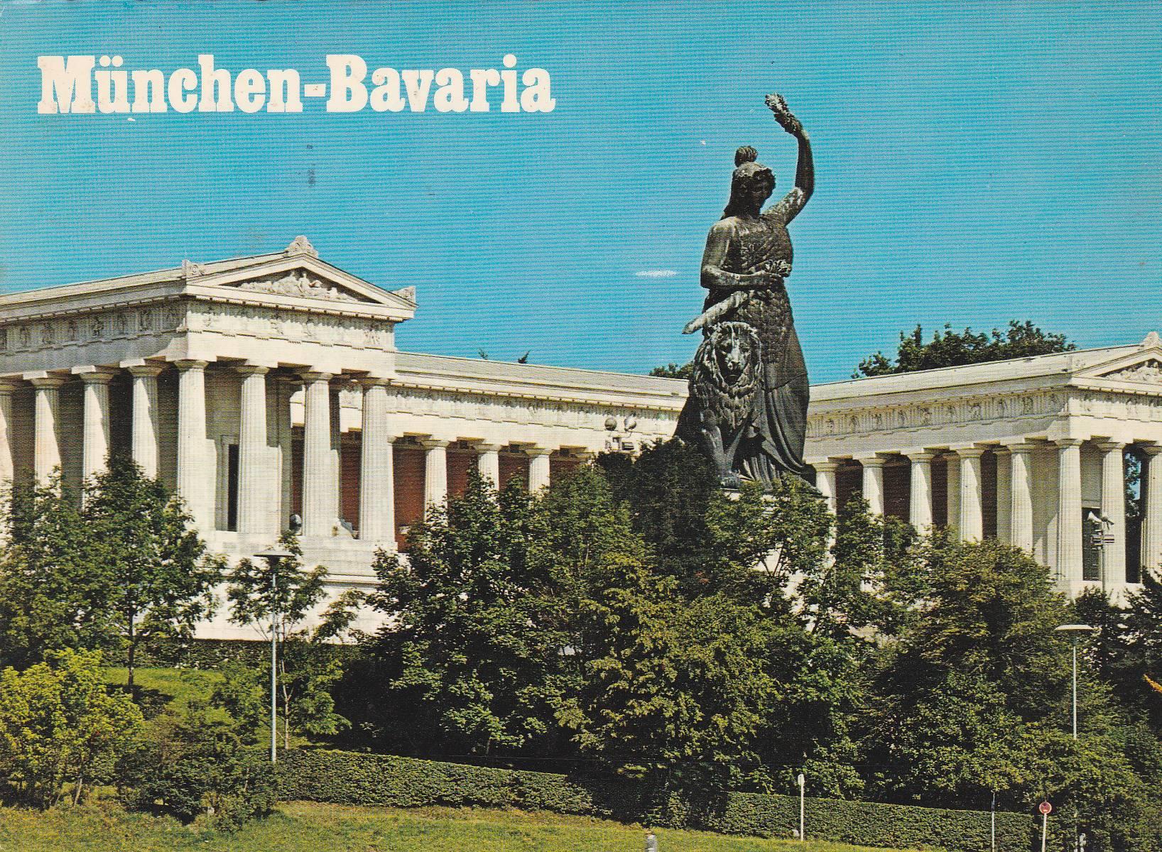 POSTAL B8717: MUNIC: BAVARIA