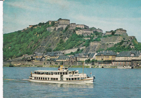 POSTAL B8724: MUNIC: EHRENBREITSTEIN AM RHEIN