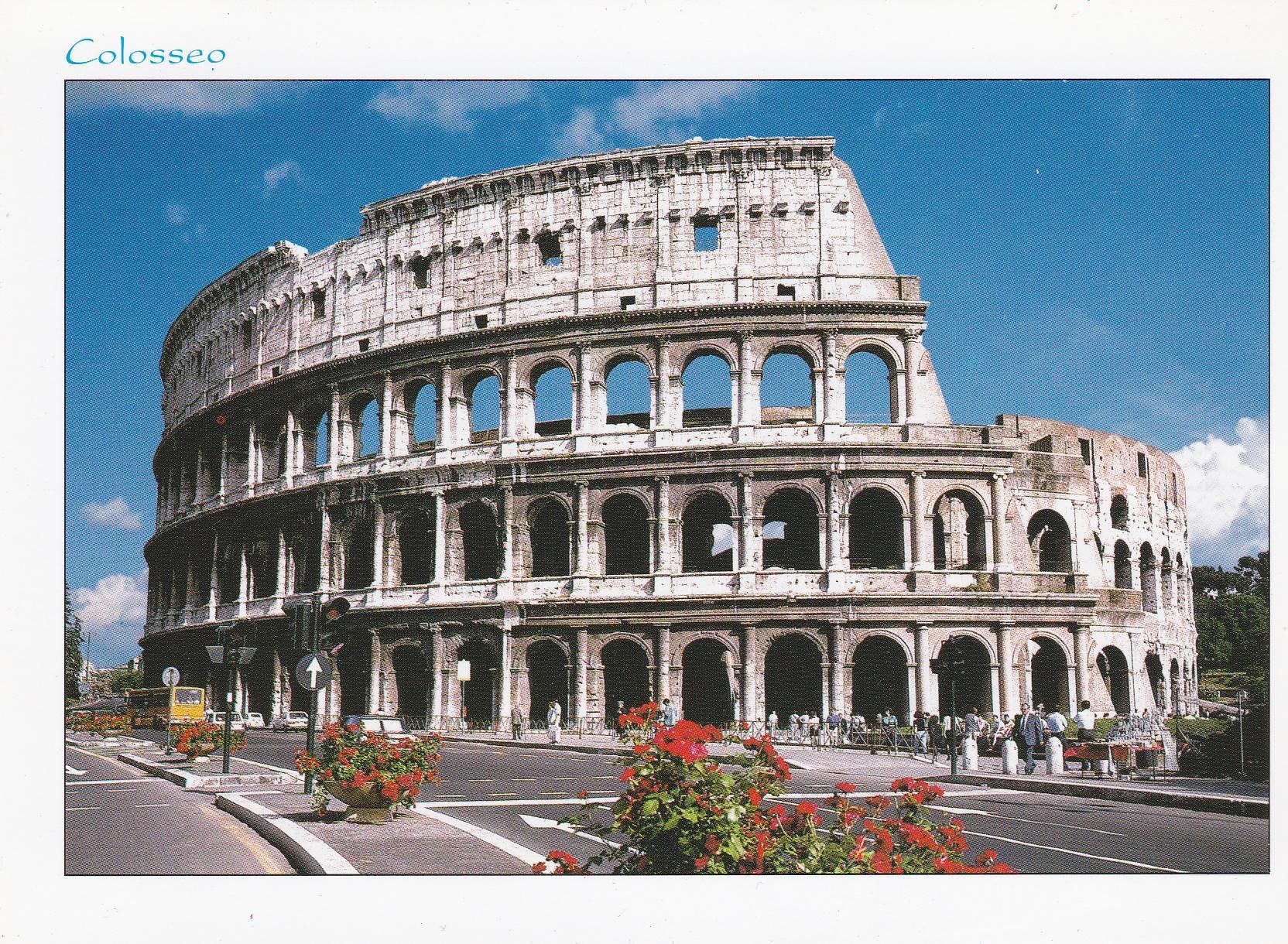 POSTAL B8730: ROMA: COLISEO