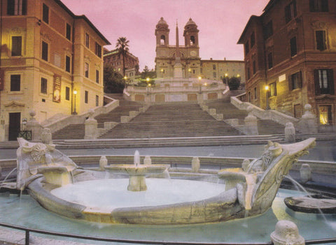 POSTAL B8735: ROMA: PLAZA DE ESPAÑA