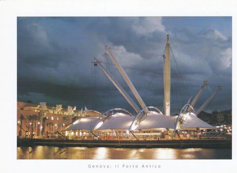 POSTAL B8755: GENOVA: PUERTO ANTIGUO