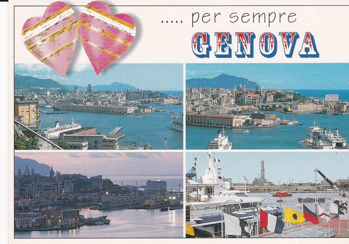 POSTAL B8756: GENOVA: DIVERSOS ASPECTOS