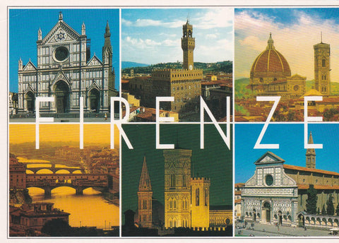POSTAL B8757: FIRENZE: DIVERSOS ASPECTOS