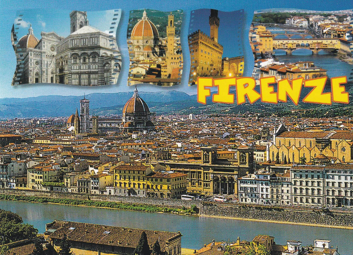 POSTAL B8759: FIRENZE: DIVERSOS ASPECTOS
