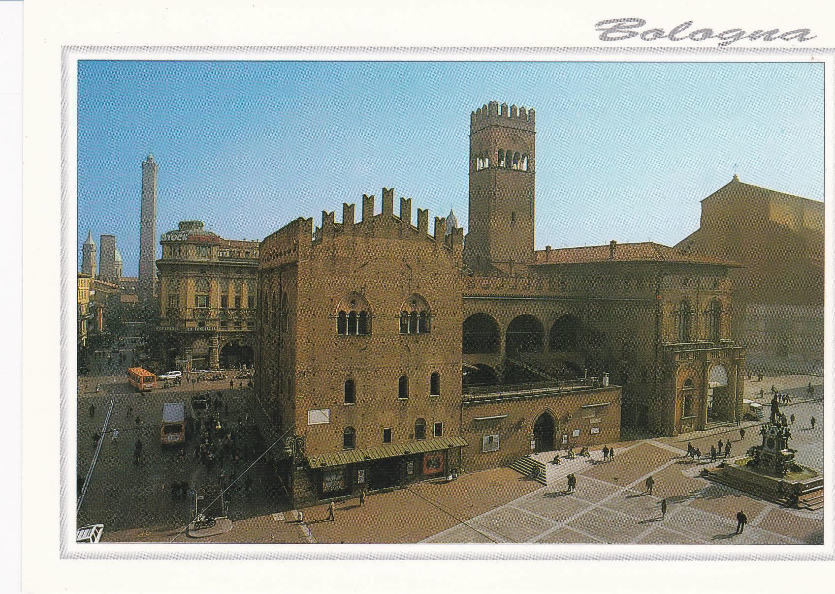POSTAL B8766: BOLOGNA: TORRE DEL ARENGO
