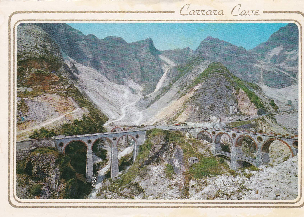 POSTAL B8767: CARRARA: PUENTE DE VARA