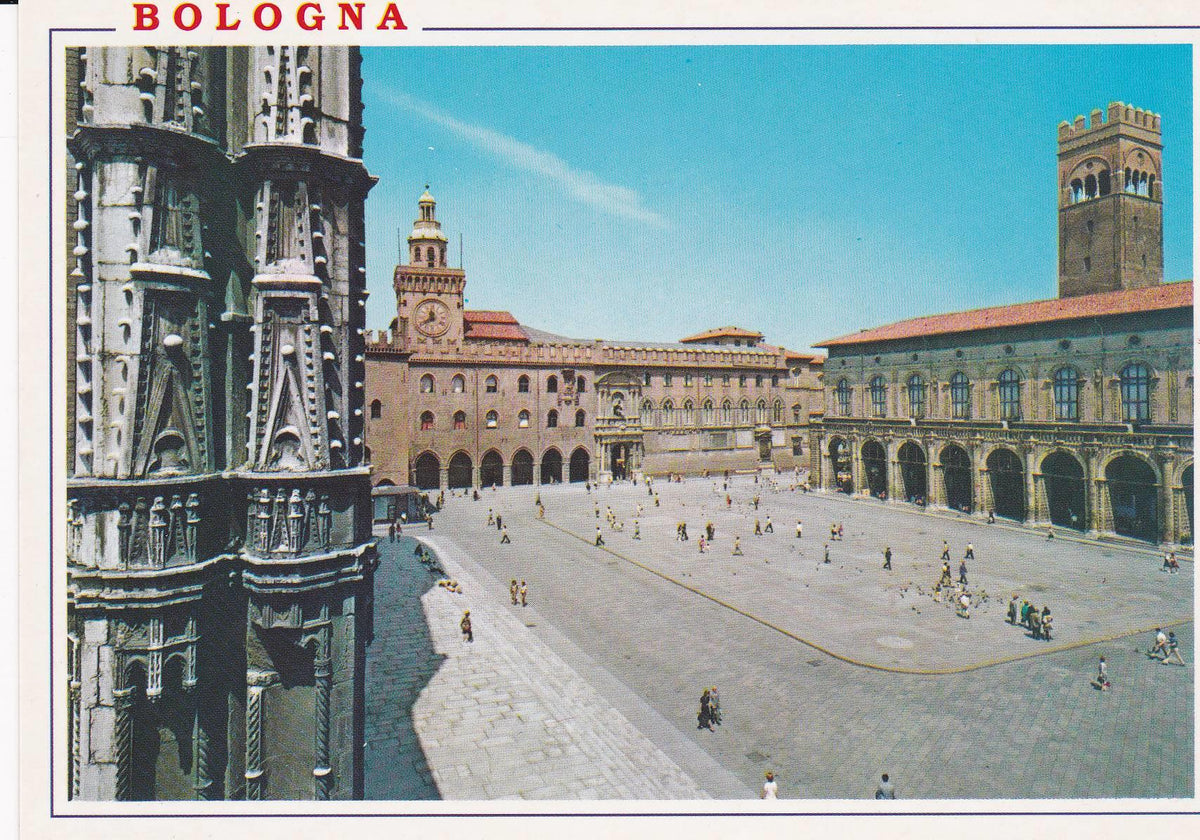 POSTAL B8768: BOLOGNA: PLAZA MAYOR